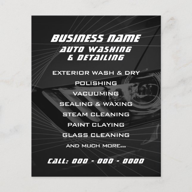 Volante geométrico automotriz moderno (Frente)