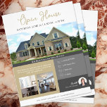 Volante Inmobiliario de Información de la Casa Abi<br><div class="desc">¿Busca una manera sencilla y eficaz de promocionar su evento de puertas abiertas y mostrar su propiedad a potenciales compradores? Nuestro volante de una sola casa inmobiliaria es la solución perfecta. Con un diseño limpio y moderno, nuestros folletos están diseñados para proporcionar toda la información esencial que los compradores necesitan...</div>