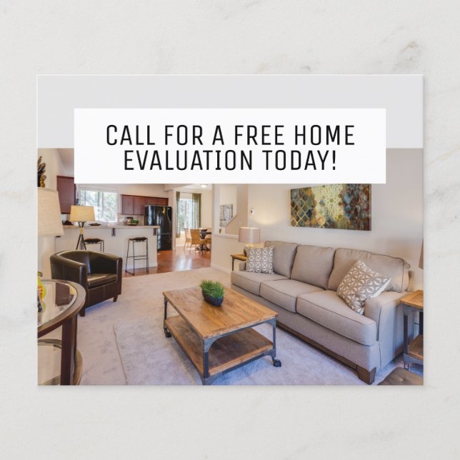 Volante inmobiliario moderno profesional Realtor (Frente)