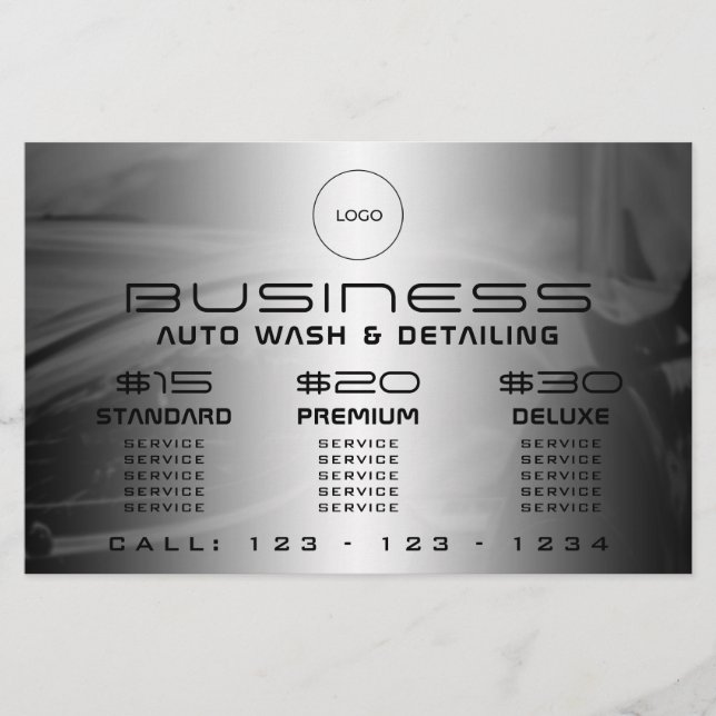 Volante moderno y elegante para automóviles (Frente)