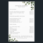 Volante moderno y verde<br><div class="desc">Moderno, Greenery Flayer en oro negro-gris, blanco, verde y azul.Edite su producto en minutos añadiendo sus datos. Puede cambiar el tipo de letra/color/posición "personalizando más".</div>