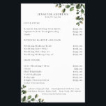 Volante moderno y verde<br><div class="desc">Moderno, Greenery Flayer en oro negro-gris, blanco, verde y azul.Edite su producto en minutos añadiendo sus datos. Puede cambiar el tipo de letra/color/posición "personalizando más".</div>