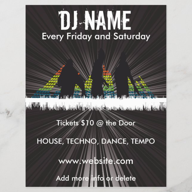 Volante musical para DJ Shadows (Frente)