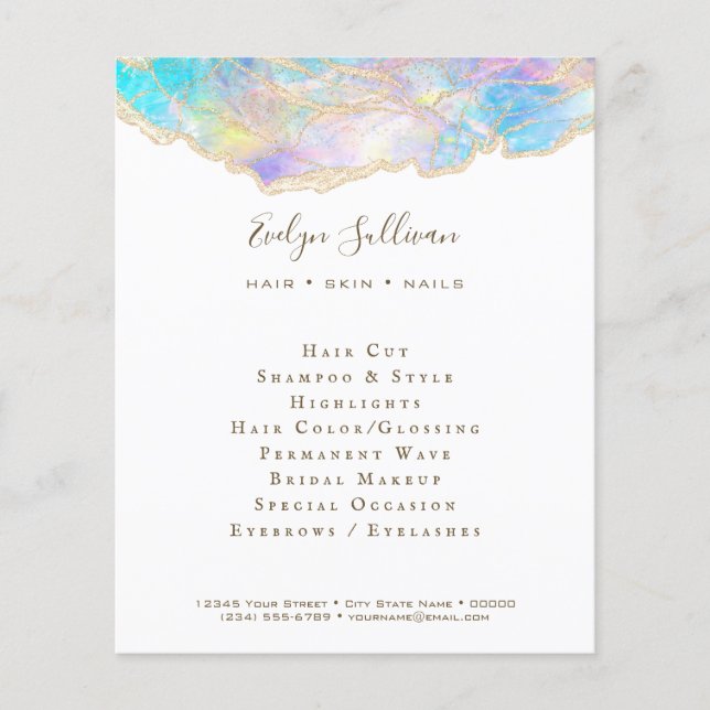 Volante Opal Azul (Frente)