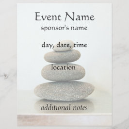 Volante para las artes de curación holísticas de Z