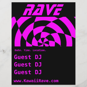 Volante personalizado de Op Art Rave