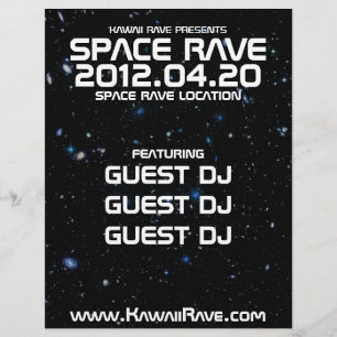 Volante personalizado de Space Rave