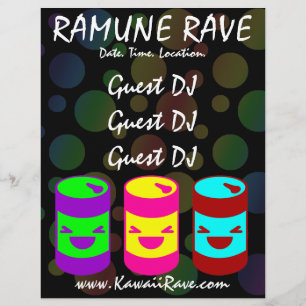 Volante personalizado Kawaii Ramune Rave
