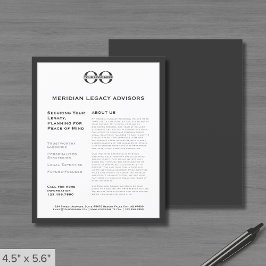 Volante promocional con logotipo Personalizado