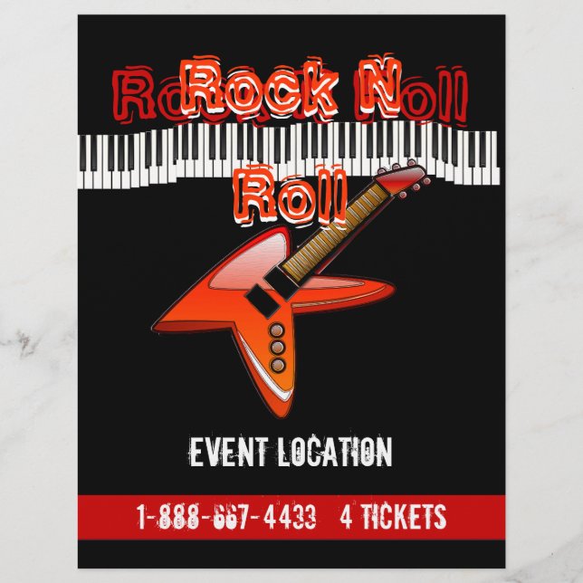 Volante Rock N Roll (Frente)