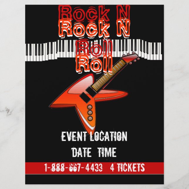 Volante Rock N Roll (Frente)