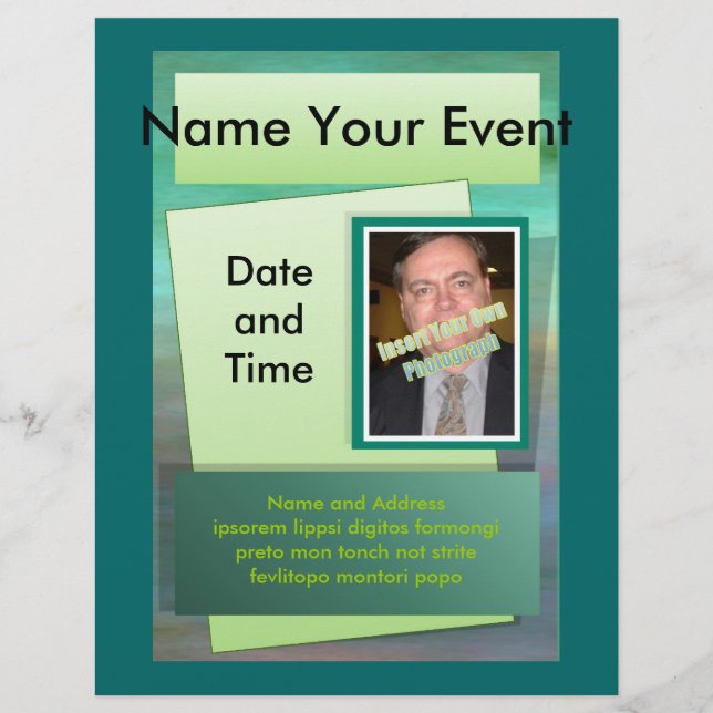 Volante - Tonos verdes (Frente)