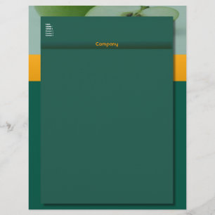 Volante verde de Apple