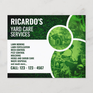 Volante verde profesional moderno