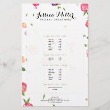 Volante Vintage Watercolor Florals Craft Designer