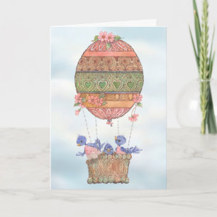 Volantes altos - Tarjeta de felicitación