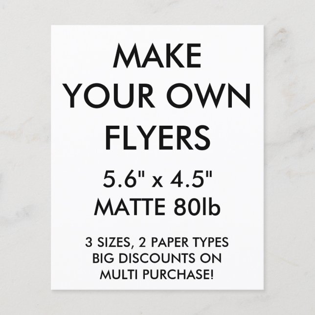 Volantes con brillo de 5,6" x 4,5" personalizados  (Frente)