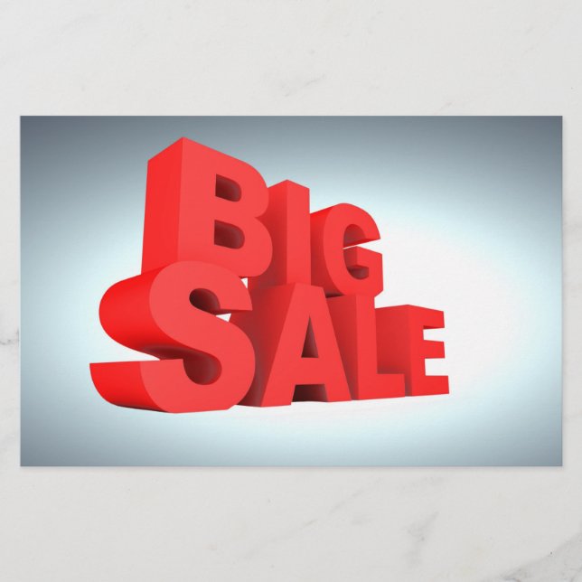 Volantes de Big Sale (Frente)