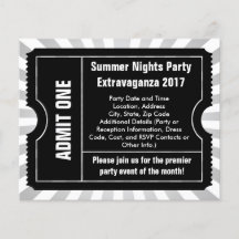 Volantes de boletos en blanco y negro, impresión e