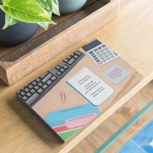 Volantes de escritorio de contabilidad CPA