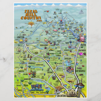 Volantes de Hill Country
