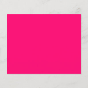 Volantes de Neon Pink personalizado - Negocios y e