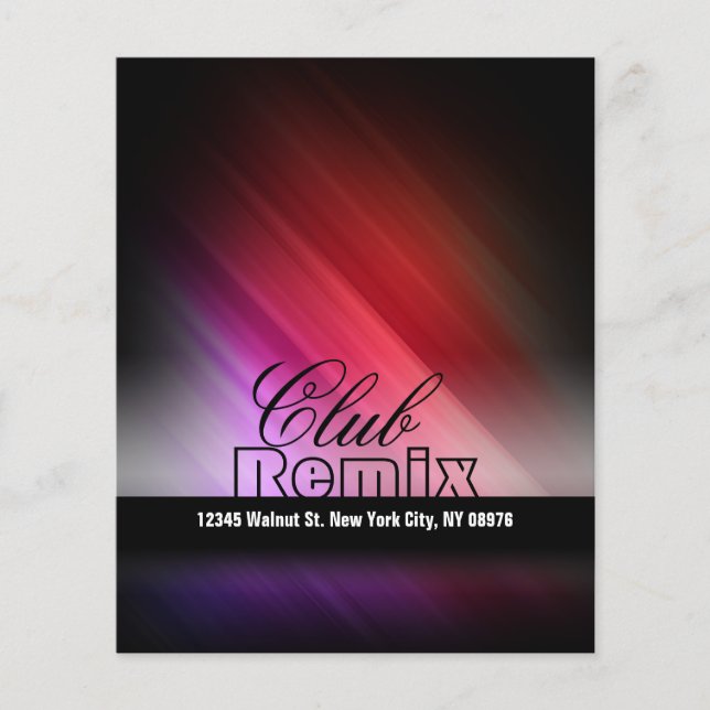 Volantes de NightClub (Frente)