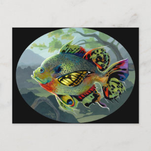 "Volantes de Poissons : Postales de Étude II