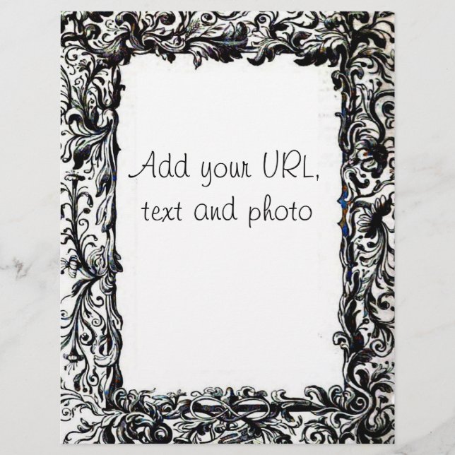 Volantes florales Art Deco (Frente)