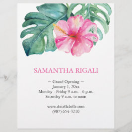 Volantes Tropical Floral Grand Opening