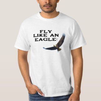Volar como una camiseta con águila
