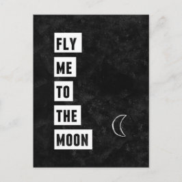 Volarme a la tarjeta postal de la luna