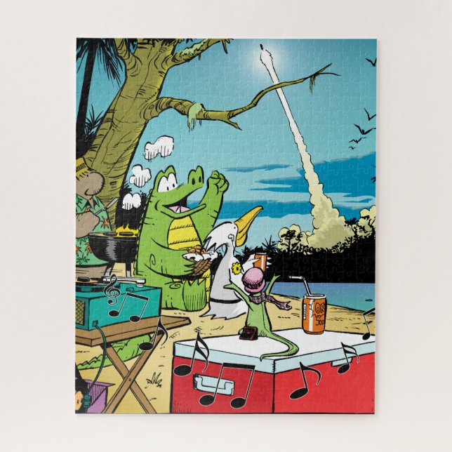 Volarme Al Puzzle De La Luna (Vertical)