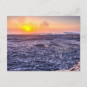 Volcán Erta Ale, postal de Etiopía