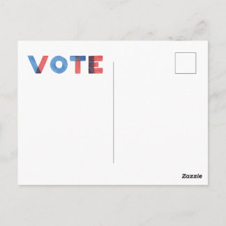 Volcar la tarjeta postal de Trump Naranja y color 