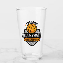 Voleibol ADD TEXTO Escuela Varsity Team Player