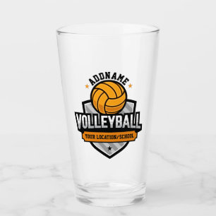 Voleibol ADD TEXTO Escuela Varsity Team Player