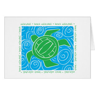 Voleibol de playa de la tortuga