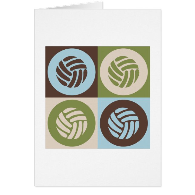 Voleibol del arte pop (Frente)