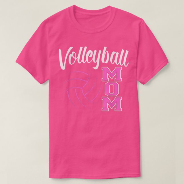 Voleibol para mujeres Voleibol, camiseta de mamá (Diseño del anverso)