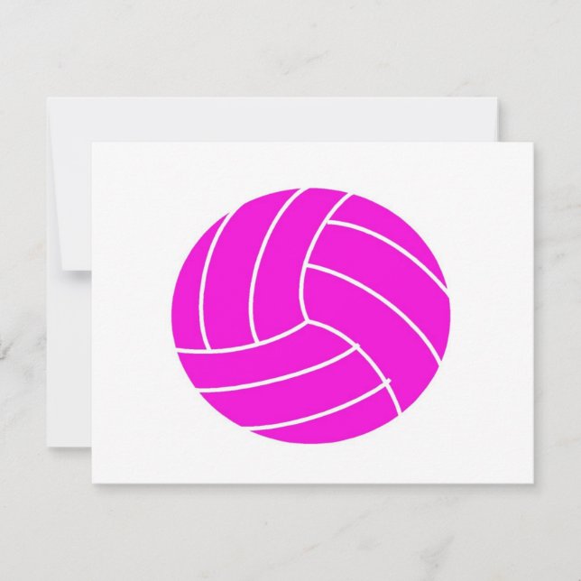Voleibol rosa (Anverso)