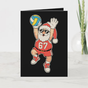 Voleibol Santa Meme Navidad Deporte Xmas Fiesta