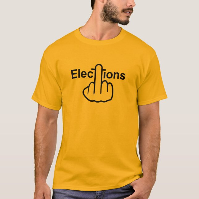Voltean las elecciones de camisetas (Anverso)