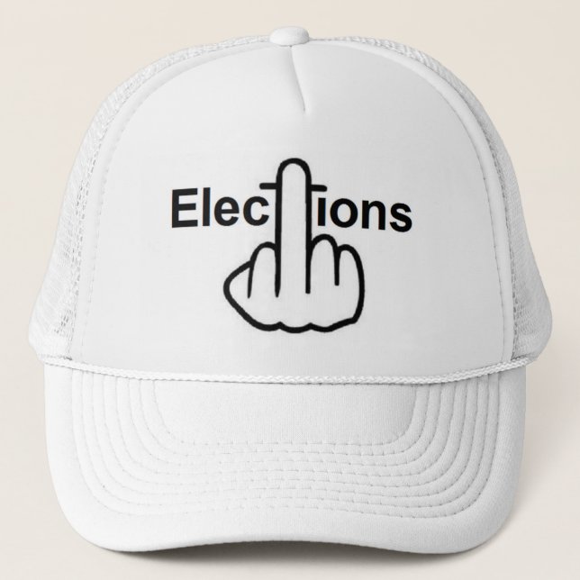Voltean las elecciones gorras (Anverso)