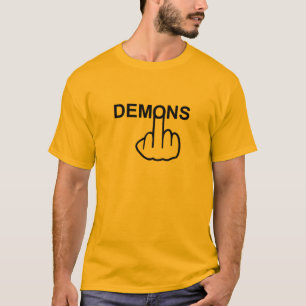 Voltean los demonios de las camisetas