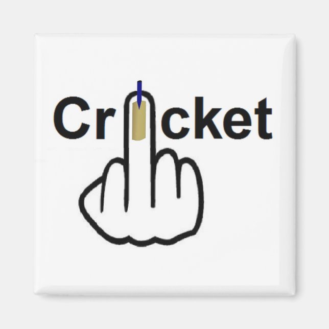 Volteo de cricket en el imán (Frente)