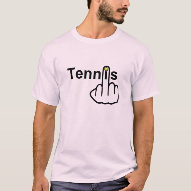 Volteo de tenis en camiseta (Anverso)