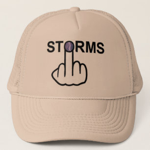 Volteo de tormentas gorras