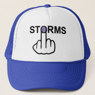 Volteo de tormentas gorras