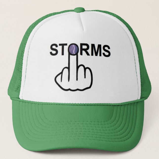 Volteo de tormentas gorras (Anverso)